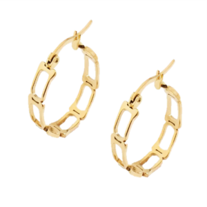 Lea Geometric Hoop Earrings