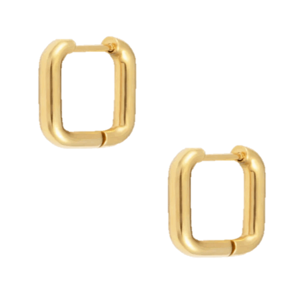 Roxy Square Hoop Earrings