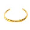 Lyra Zircon Open Cuff Bangle